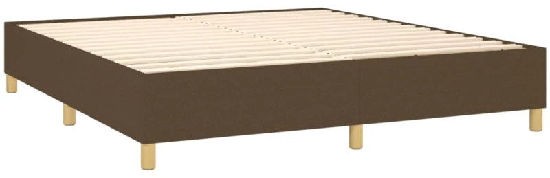 ΚΡΕΒΑΤΙ BOXSPRING ΜΕ ΣΤΡΩΜΑ & LED ΣΚ.ΚΑΦΕ 180X200ΕΚ. ΥΦΑΣΜΑΤΙΝΟ 3138816