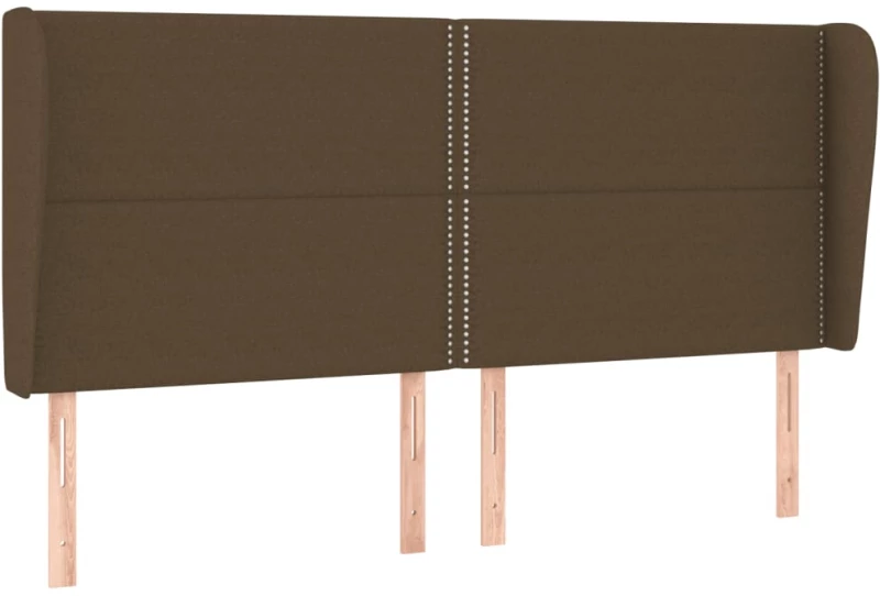 ΚΡΕΒΑΤΙ BOXSPRING ΜΕ ΣΤΡΩΜΑ ΣΚΟΥΡΟ ΚΑΦΕ 180X200 ΕΚ ΥΦΑΣΜΑΤΙΝΟ 3127904
