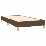 ΚΡΕΒΑΤΙ BOXSPRING ΜΕ ΣΤΡΩΜΑ & LED ΣΚ.ΚΑΦΕ 90X190 ΕΚ. ΥΦΑΣΜΑΤΙΝΟ 3133760