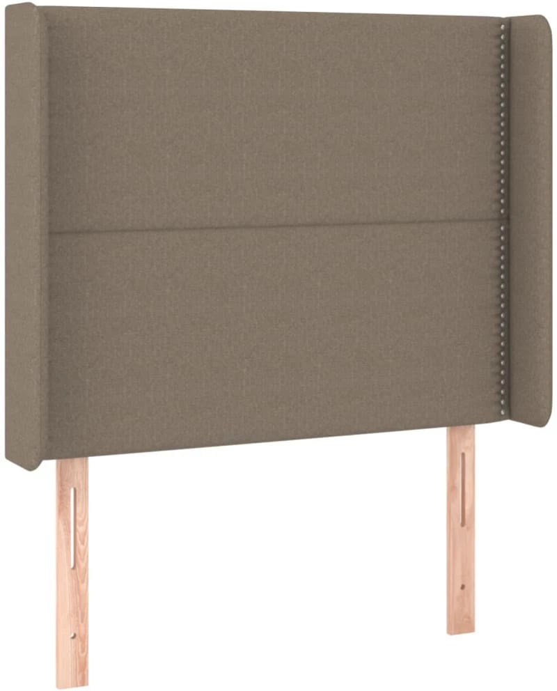 ΚΡΕΒΑΤΙ BOXSPRING ΜΕ ΣΤΡΩΜΑ & LED TAUPE 100X200 ΕΚ. ΥΦΑΣΜΑΤΙΝΟ 3138777