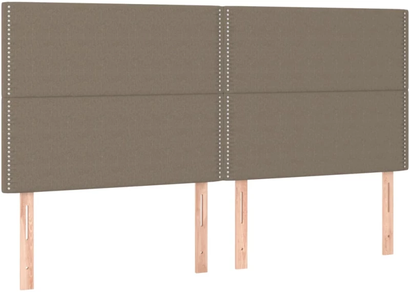 ΚΡΕΒΑΤΙ BOXSPRING ΜΕ ΣΤΡΩΜΑ TAUPE 200X200 ΕΚ. ΥΦΑΣΜΑΤΙΝΟ 3128473