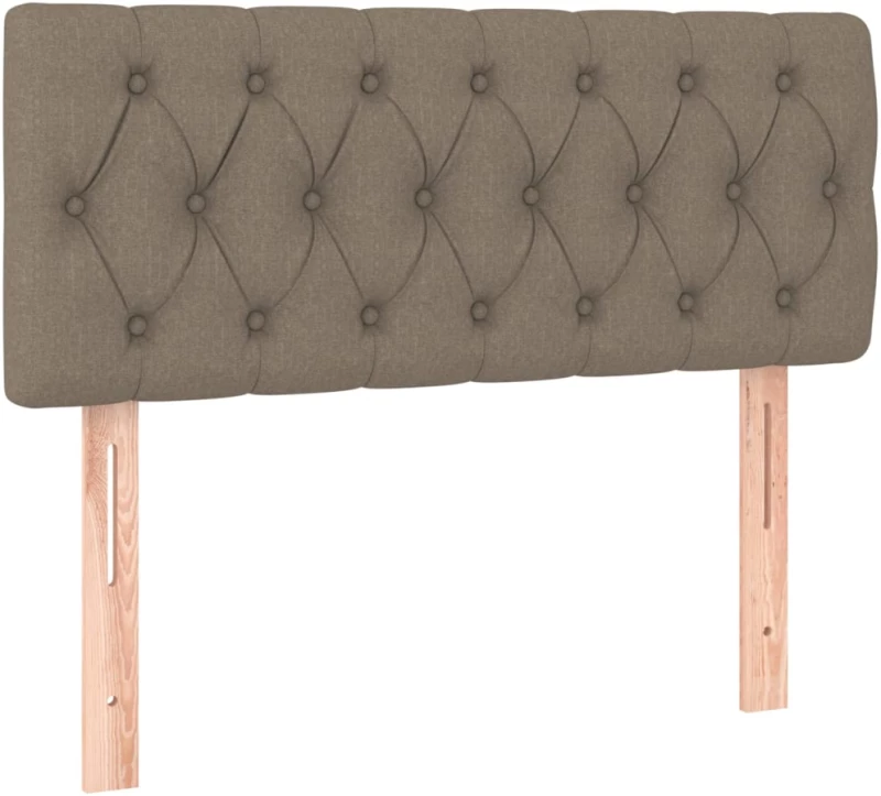 ΚΡΕΒΑΤΙ BOXSPRING ΜΕ ΣΤΡΩΜΑ TAUPE 90X190 ΕΚ.ΥΦΑΣΜΑΤΙΝΟ 3127009