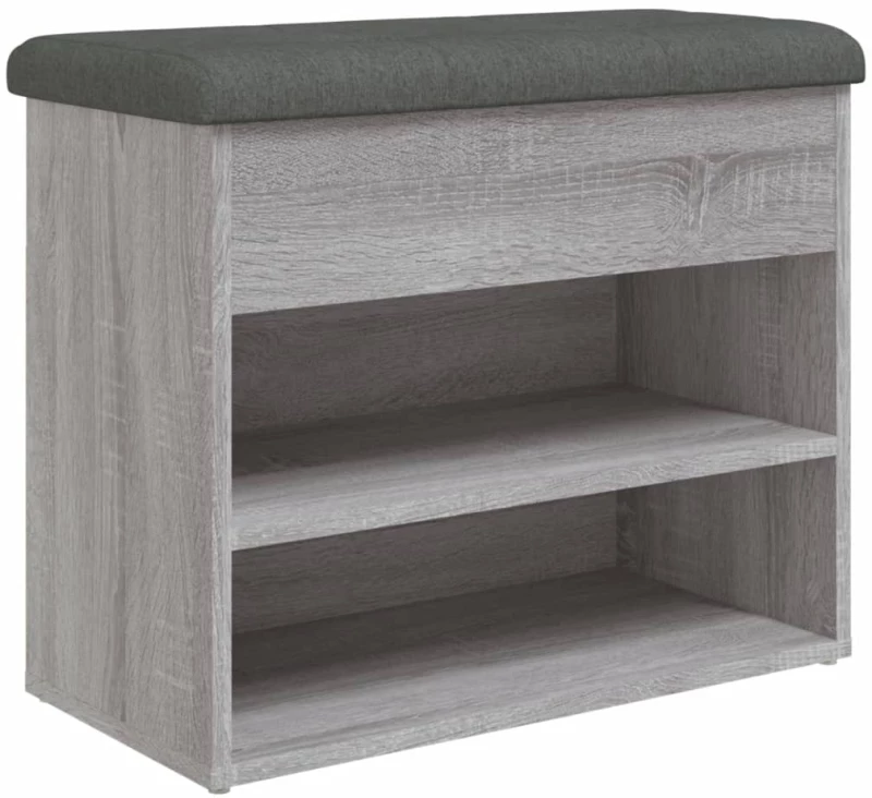 ΠΑΠΟΥΤΣΟΘΗΚΗ ΓΚΡΙ SONOMA 62X32X50 ΕΚ. ΑΠΟ ΕΠΕΞΕΡΓΑΣΜΕΝΟ ΞΥΛΟ 835101