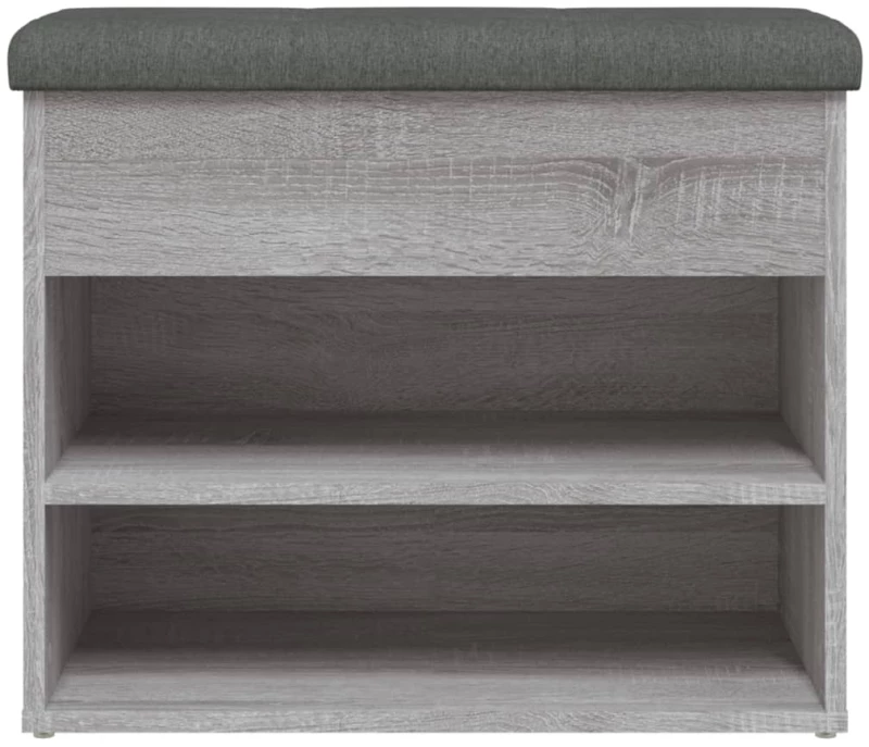 ΠΑΠΟΥΤΣΟΘΗΚΗ ΓΚΡΙ SONOMA 62X32X50 ΕΚ. ΑΠΟ ΕΠΕΞΕΡΓΑΣΜΕΝΟ ΞΥΛΟ 835101