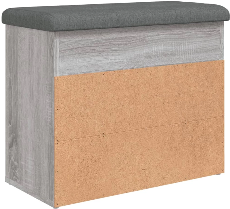 ΠΑΠΟΥΤΣΟΘΗΚΗ ΓΚΡΙ SONOMA 62X32X50 ΕΚ. ΑΠΟ ΕΠΕΞΕΡΓΑΣΜΕΝΟ ΞΥΛΟ 835101