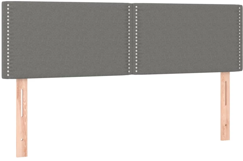 ΚΡΕΒΑΤΙ BOXSPRING ΜΕ ΣΤΡΩΜΑ ΣΚΟΥΡΟ ΓΚΡΙ 140X190 ΕΚ. ΥΦΑΣΜΑΤΙΝΟ 3129626