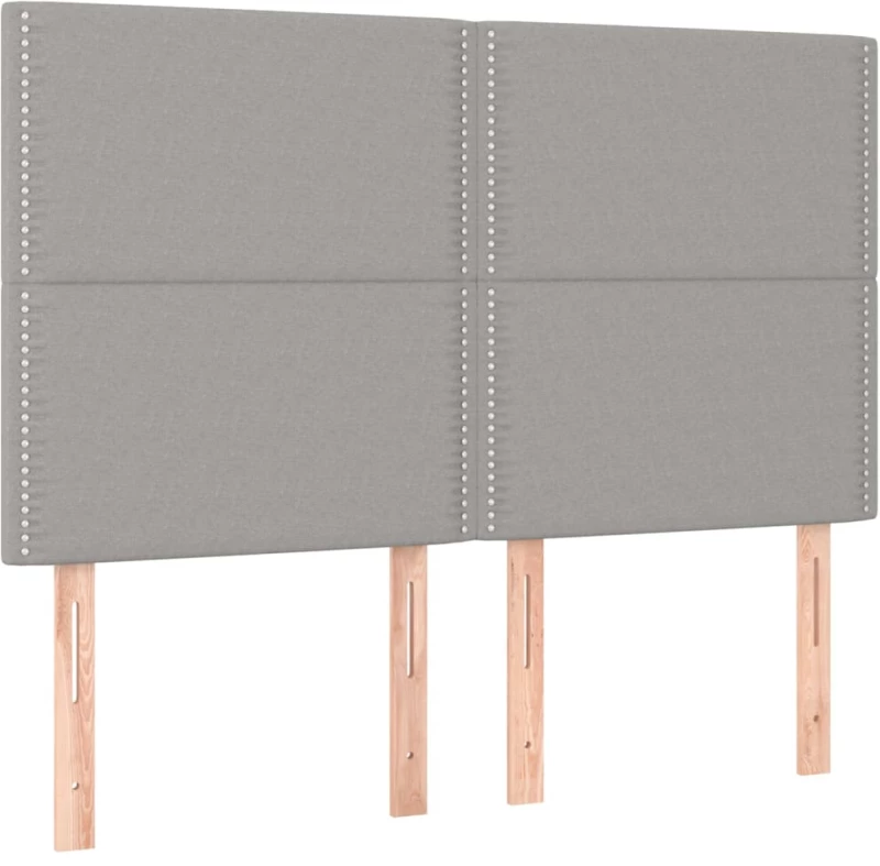 ΚΡΕΒΑΤΙ BOXSPRING ΜΕ ΣΤΡΩΜΑ & LED ΑΝ.ΓΚΡΙ 140X200ΕΚ. ΥΦΑΣΜΑΤΙΝΟ 3134797