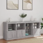 ΜΠΟΥΦΕΣ ΜΕ LED ΓΚΡΙ SONOMA 164 X 37 X 67 ΕΚ. 3209056