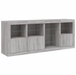 ΜΠΟΥΦΕΣ ΜΕ LED ΓΚΡΙ SONOMA 164 X 37 X 67 ΕΚ. 3209056