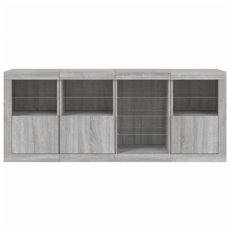 ΜΠΟΥΦΕΣ ΜΕ LED ΓΚΡΙ SONOMA 164 X 37 X 67 ΕΚ. 3209056