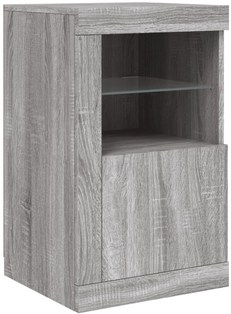 ΜΠΟΥΦΕΣ ΜΕ LED ΓΚΡΙ SONOMA 164 X 37 X 67 ΕΚ. 3209056