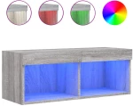 ΈΠΙΠΛΟ ΤΗΛΕΟΡΑΣΗΣ ΜΕ LED ΓΚΡΙ SONOMA 80X30X30 ΕΚ. 837151