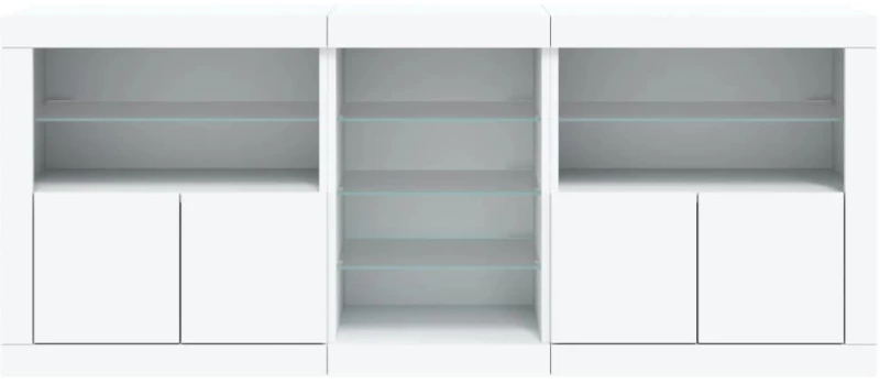 ΜΠΟΥΦΕΣ ΜΕ ΦΩΤΑ LED ΛΕΥΚΟΣ 181,5 X 37 X 67 ΕΚ. 3209037