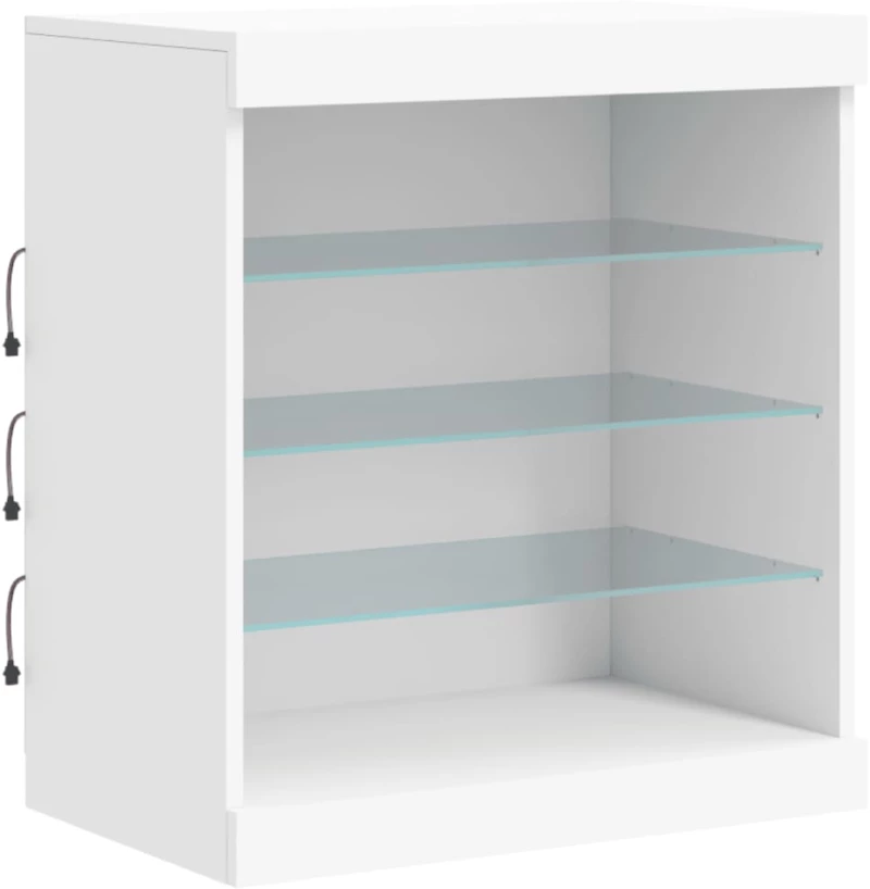 ΜΠΟΥΦΕΣ ΜΕ ΦΩΤΑ LED ΛΕΥΚΟΣ 181,5 X 37 X 67 ΕΚ. 3209037