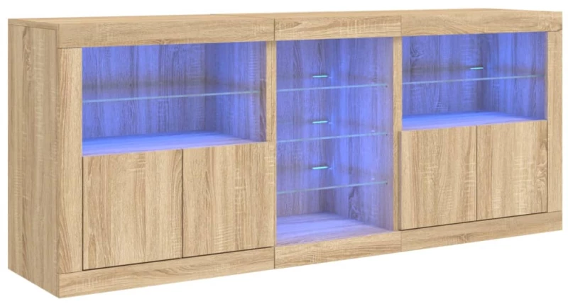 ΝΤΟΥΛΑΠΙ ΜΕ LED SONOMA ΔΡΥΣ 181,5X37X67 ΕΚ. 3209039