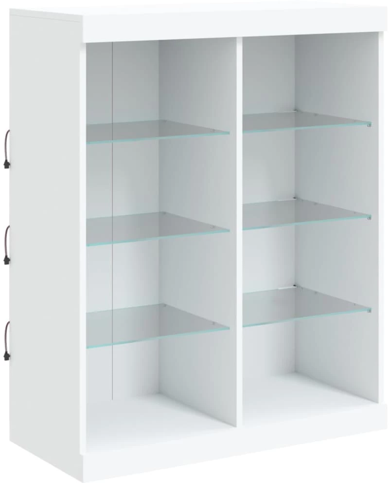 ΜΠΟΥΦΕΣ ΜΕ ΦΩΤΑ LED ΛΕΥΚΟΣ 81 X 37 X 100 ΕΚ. 836714