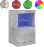 ΜΠΟΥΦΕΣ ΜΕ LED ΓΚΡΙ ΣΚΥΡΟΔΕΜΑΤΟΣ 41 X 37 X 67 ΕΚ. 836682