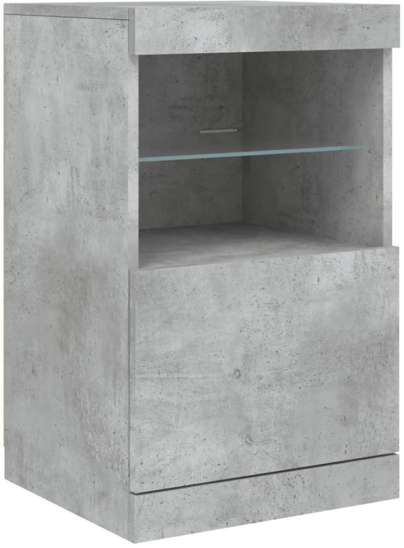 ΜΠΟΥΦΕΣ ΜΕ LED ΓΚΡΙ ΣΚΥΡΟΔΕΜΑΤΟΣ 41 X 37 X 67 ΕΚ. 836682