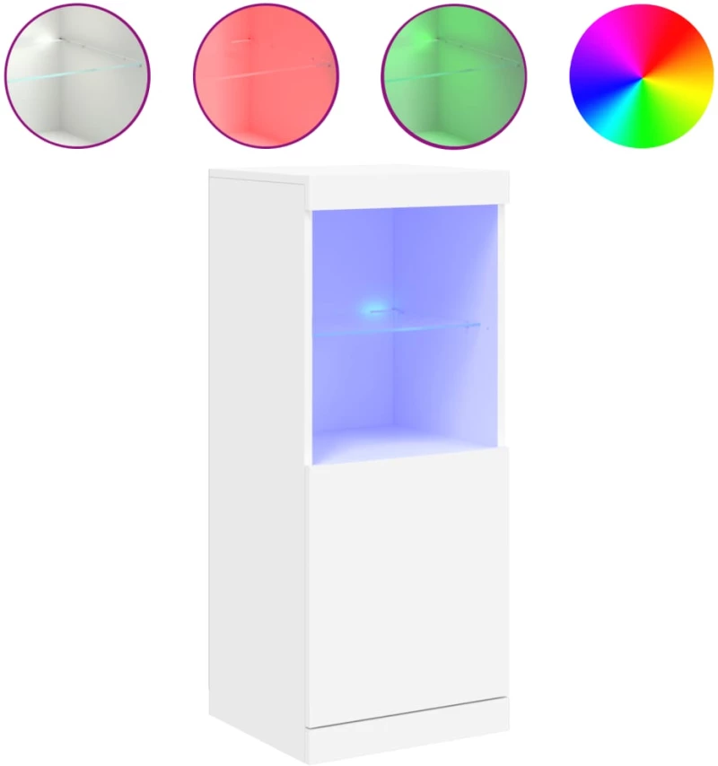 ΜΠΟΥΦΕΣ ΜΕ ΦΩΤΑ LED ΛΕΥΚΟΣ 41 X 37 X 100 ΕΚ. 836686