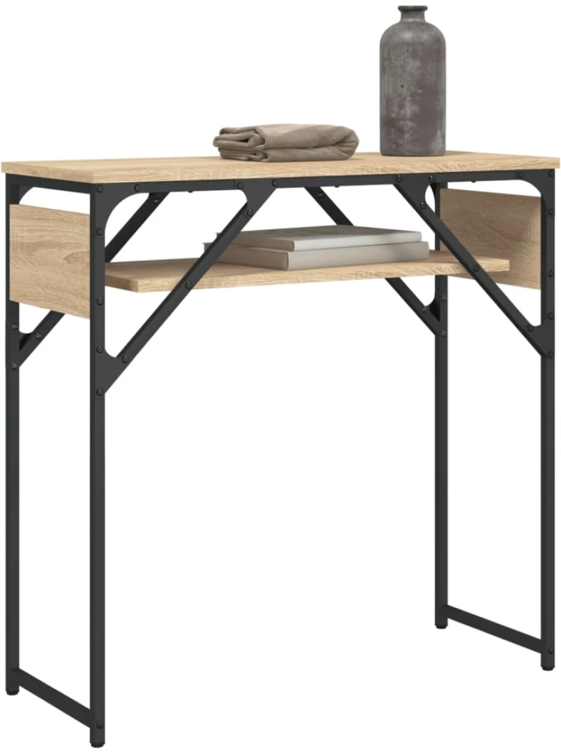 ΤΡΑΠΕΖΙ ΚΟΝΣΟΛΑ ΜΕ ΡΑΦΙ SONOMA ΔΡΥΣ 75X30X75 ΕΚ. ΕΠΕΞΕΡΓ. ΞΥΛΟ 837798