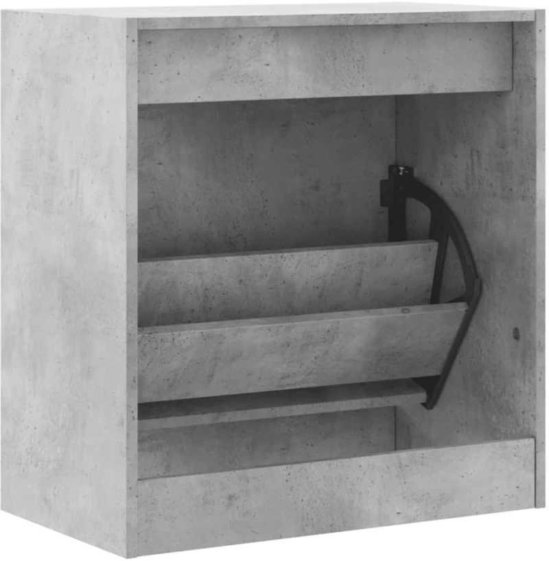 ΠΑΠΟΥΤΣΟΘΗΚΗ ΓΚΡΙ ΣΚΥΡΟΔΕΜΑΤΟΣ 60X34X63,5ΕΚ. ΕΠΕΞΕΡΓΑΣΜΕΝΟ ΞΥΛΟ 839941