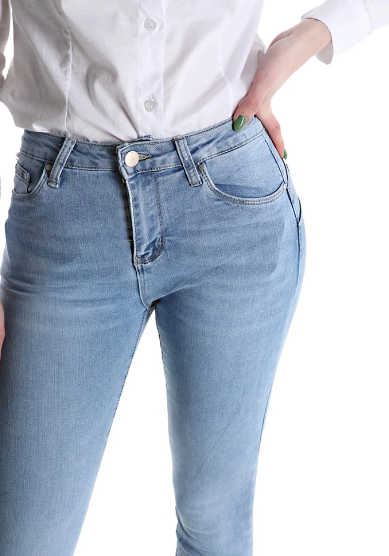 ΓΥΝΑΙΚΕΙΟ SKINNY JEAN ΓΑΛΑΖΙΟ