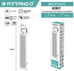 ARRANGO LED Φαναράκι Χειρός 39,5 cm 3200 mAh AT76415