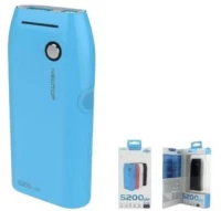 NEWTOP Powerbank PB20 5200mAh ΓΑΛΑΖΙΟ