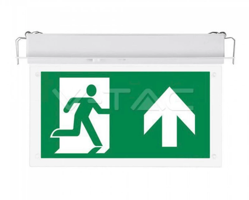 V-TAC LED Φωτιστικό Ασφαλείας Εξόδου VT-522-S