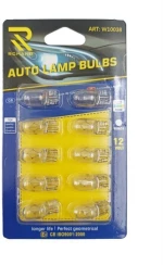 Rolinger Λάμπες Αυτοκινήτου T10 LED 6500K Ψυχρό Λευκό 12V 10τμχ