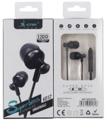 Ενσύρματα Ακουστικά In-Ear X-One K-012 Μαύρα