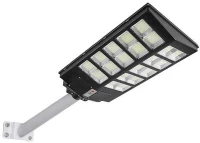 Ηλιακός Προβολέας 840LED 1000W IP65 με Τηλεχειρισμό & Χρονοδιακόπτη OEM - Μαύρο