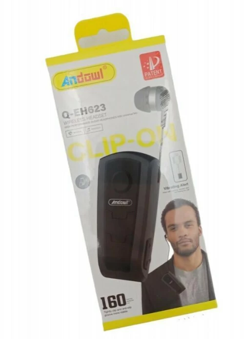Andowl Q-EH623 In-ear Bluetooth Handsfree Ακουστικό Μαύρο