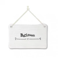 ΠΟΡΣΕΛΑΝΙΝΗ ΕΠΙΓΡΑΦΗ - BATHROOM