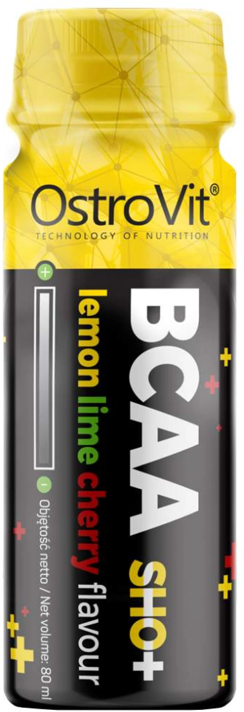 OstroVit BCAA Shot 2:1:1 4000 mg [80 ml] Λεμόνι και λάιμ με κεράσι
