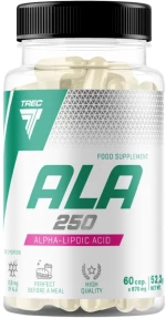 Trec Nutrition ALA - Alpha Lipoic Acid 250 mg [60 Κάψουλες]