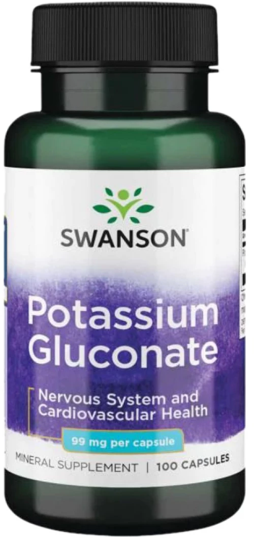 Swanson Potassium Gluconate [100 Κάψουλες]