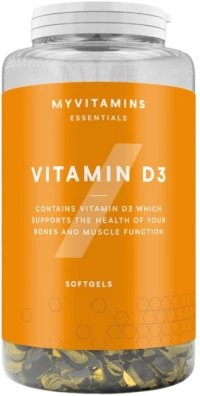 MyProtein MyVitamins Vitamin D3 2500 IU [180 Softgels]