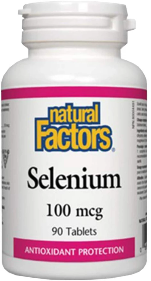 Natural Factors Selenium 100 mcg [90 Ταμπλέτες]