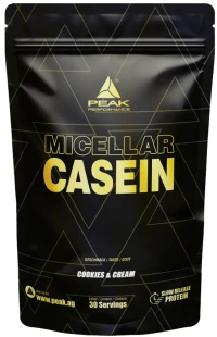 PEAK Nutrition MICELLAR CASEIN [900 Γραμμάρια] Μπισκότα με κρέμα