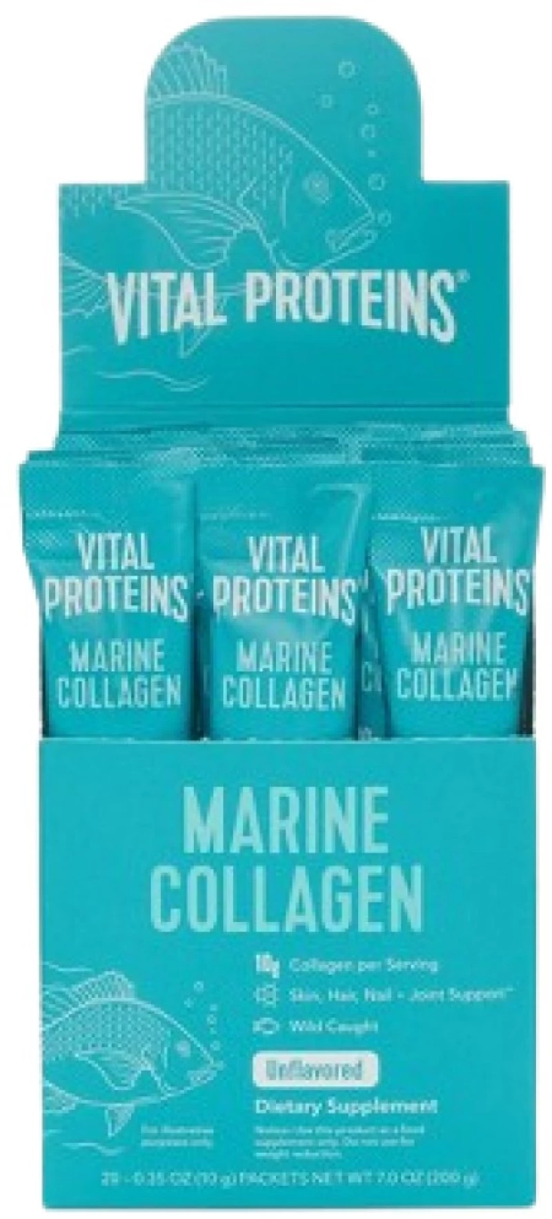 Vital Proteins Marine Collagen / Hydrolyzed Fish Collagen [10 x 10 Γραμμάρια]