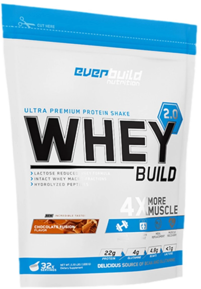 EverBuild Whey Build 2.0 [1000 Γραμμάρια] Μπανάνα