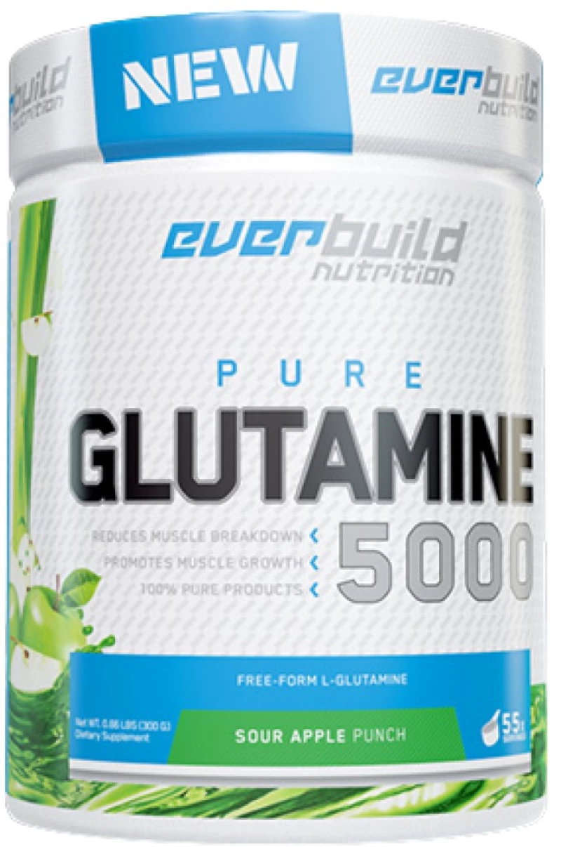 EverBuild L-Glutamine Powder [300 Γραμμάρια] Μήλο