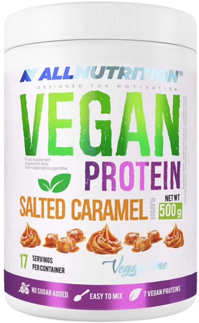 AllNutrition Vegan Protein [500 Γραμμάρια] Αλμυρή καραμέλα