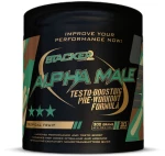 Stacker Alpha Male | Testo-Boosting Pre-Workout Formula [300 Γραμμάρια] Τροπικά φρούτα