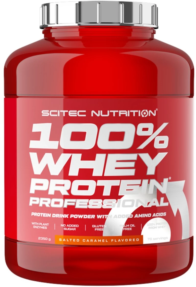 Scitec Nutrition 100% Whey Protein Professional [2350 Γραμμάρια] Αλμυρή καραμέλα