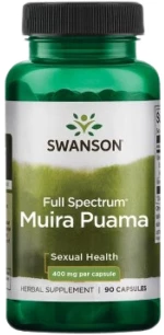 Swanson Muira Puama Root 400 mg [90 Κάψουλες]