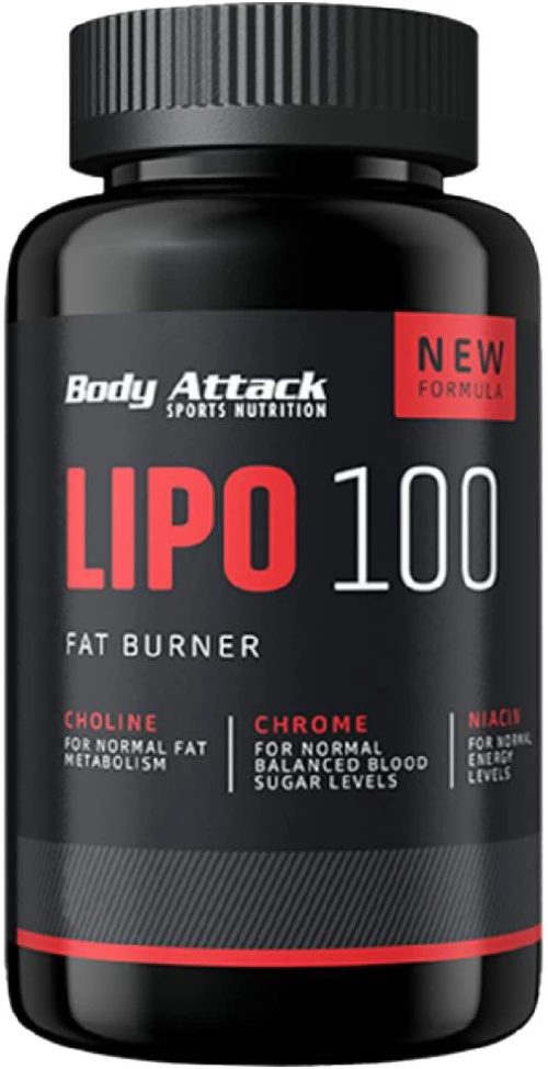 Body Attack Lipo 100 [60 Κάψουλες]