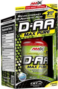 AMIX Nutrition DAA (D-Aspartic Acid) 600 mg [100 Κάψουλες]