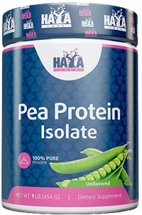 Haya Labs 100% All Natural Pea Protein Isolate [454 Γραμμάρια] Χωρίς γεύση